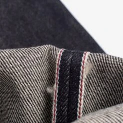 25oz Selvedge Denim Super Slim Cut Jeans - Indigo -Denim Clothing-Iron Heart International ih 555 xhs 10