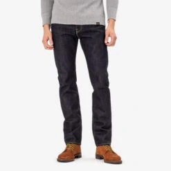 25oz Selvedge Denim Super Slim Cut Jeans - Indigo