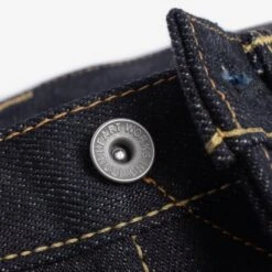 25oz Selvedge Denim Super Slim Cut Jeans - Indigo -Denim Clothing-Iron Heart International ih 555 xhs 6