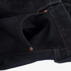 21oz Selvedge Denim Super Slim Cut Jeans - Indigo Overdyed Black -Denim Clothing-Iron Heart International ih 555S 21od 11