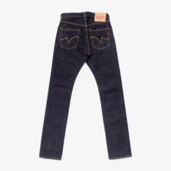 14oz Selvedge Denim Super Slim Cut Jeans - Indigo 15 14oz Selvedge Denim Super Slim Cut Jeans - Indigo -Denim Clothing-Iron Heart International ih 555s 142 2