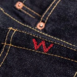 14oz Selvedge Denim Super Slim Cut Jeans - Indigo 21 14oz Selvedge Denim Super Slim Cut Jeans - Indigo -Denim Clothing-Iron Heart International ih 555s 142 8