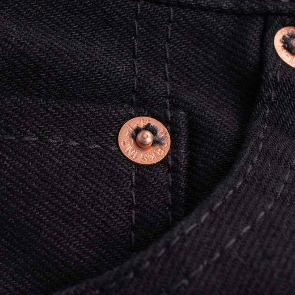 14oz Selvedge Denim Super Slim Cut Jeans - Black/Black 9 14oz Selvedge Denim Super Slim Cut Jeans - Black/Black - Image 7