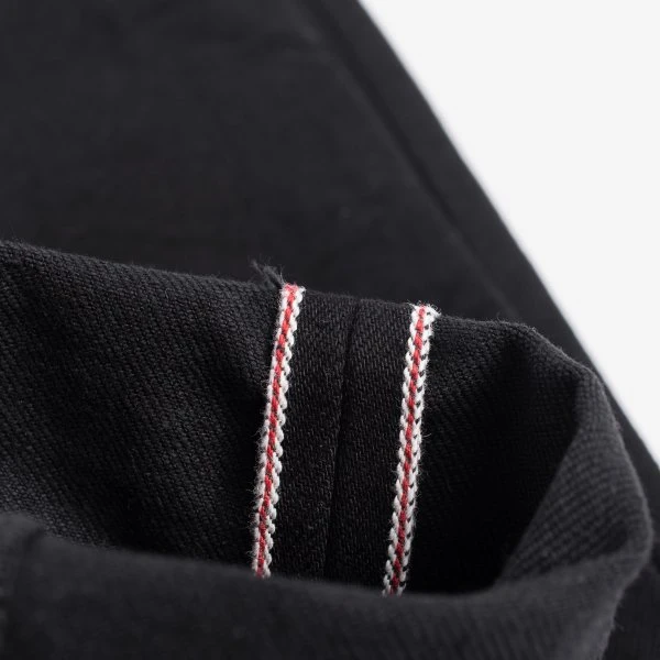 14oz Selvedge Denim Super Slim Cut Jeans - Black/Black 12 14oz Selvedge Denim Super Slim Cut Jeans - Black/Black - Image 10