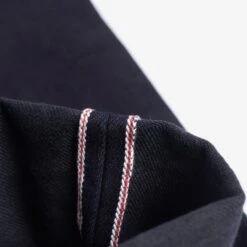 14oz Selvedge Denim Super Slim Cut Jeans - Indigo/Black -Denim Clothing-Iron Heart International ih 555s 142ib 9