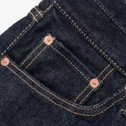 21oz Selvedge Denim Super Slim Cut Jeans - Indigo -Denim Clothing-Iron Heart International ih 555s 21 8