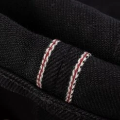 21oz Selvedge Denim Super Slim Cut Jeans - Superblack (Fades To Grey) -Denim Clothing-Iron Heart International ih 555s sbg 10