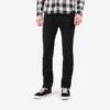 21oz Selvedge Denim Super Slim Cut Jeans - Superblack (Fades To Grey)