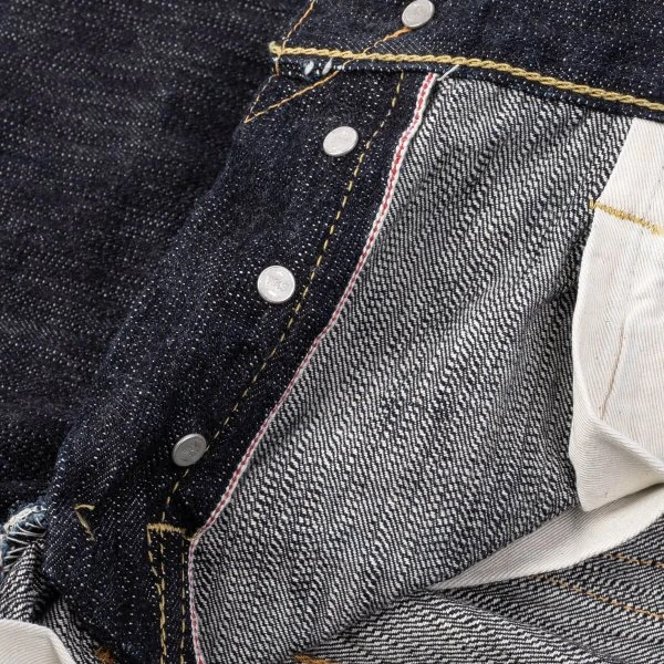 16oz Slubby Selvedge Denim Super Slim Cut Jeans - Indigo 16 16oz Slubby Selvedge Denim Super Slim Cut Jeans - Indigo - Image 14