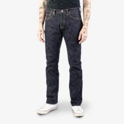 16oz Slubby Selvedge Denim Super Slim Cut Jeans - Indigo