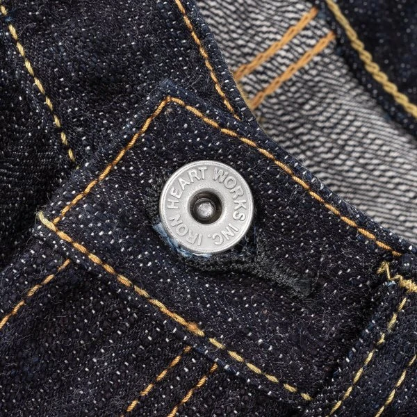 16oz Slubby Selvedge Denim Super Slim Cut Jeans - Indigo 10 16oz Slubby Selvedge Denim Super Slim Cut Jeans - Indigo - Image 8