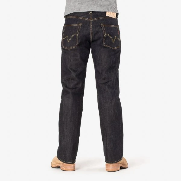 25oz Selvedge Denim Straight Cut Jeans - Indigo 4 25oz Selvedge Denim Straight Cut Jeans - Indigo - Image 2