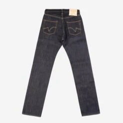 25oz Selvedge Denim Straight Cut Jeans - Indigo 19 25oz Selvedge Denim Straight Cut Jeans - Indigo -Denim Clothing-Iron Heart International ih 634 xhs 3