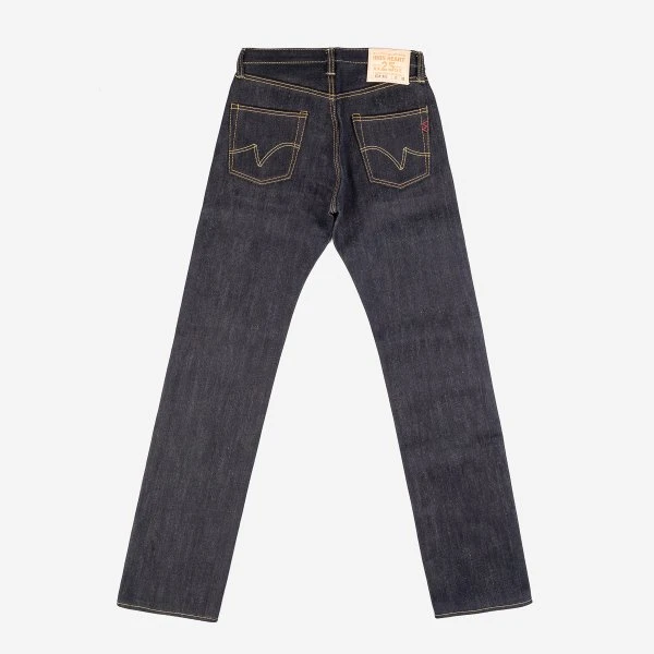 25oz Selvedge Denim Straight Cut Jeans - Indigo 6 25oz Selvedge Denim Straight Cut Jeans - Indigo - Image 4