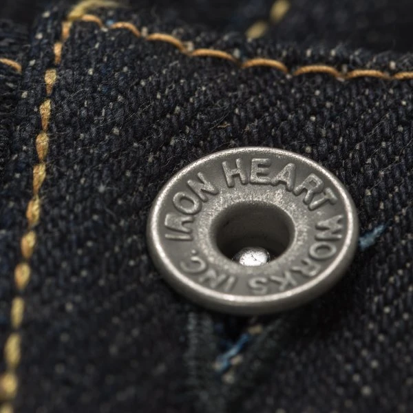 25oz Selvedge Denim Straight Cut Jeans - Indigo 9 25oz Selvedge Denim Straight Cut Jeans - Indigo - Image 7