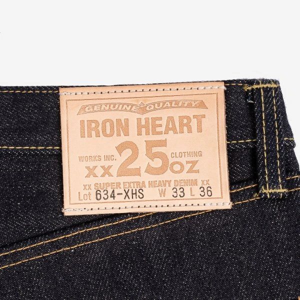 25oz Selvedge Denim Straight Cut Jeans - Indigo 10 25oz Selvedge Denim Straight Cut Jeans - Indigo - Image 8
