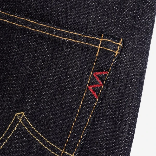 25oz Selvedge Denim Straight Cut Jeans - Indigo 12 25oz Selvedge Denim Straight Cut Jeans - Indigo - Image 10