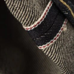 25oz Selvedge Denim Slim Straight Cut Jeans - Indigo -Denim Clothing-Iron Heart International ih 666 xhs 11