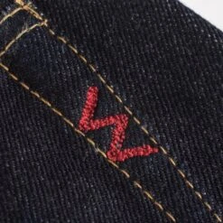 14oz Selvedge Denim Slim Straight Cut Jeans - Indigo -Denim Clothing-Iron Heart International ih 666s 142 9