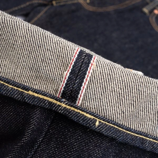 21oz Selvedge Denim Slim Straight Cut Jeans - Indigo 14 21oz Selvedge Denim Slim Straight Cut Jeans - Indigo - Image 12