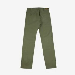 11oz Cotton Whipcord Work Pants - Olive -Denim Clothing-Iron Heart International ih 720 olv 2