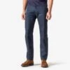 9oz Mercerised Selvedge Cotton Slim Tapered Chinos - Navy