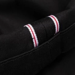 9oz Mercerised Selvedge Cotton Slim Tapered Chinos - Black -Denim Clothing-Iron Heart International ih 721 blk 7