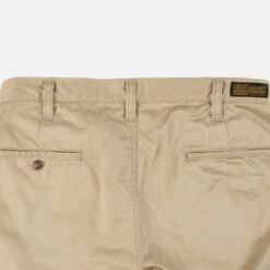 11oz West Point Shorts - Khaki -Denim Clothing-Iron Heart International ih 725 kha 3