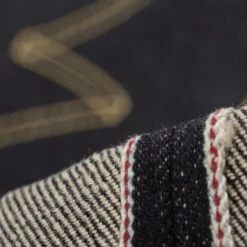 25oz Selvedge Denim Slim Tapered Cut Jeans - Indigo -Denim Clothing-Iron Heart International ih 777 xhs 10