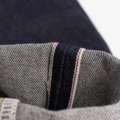 14oz Selvedge Denim Slim Tapered Cut Jeans - Indigo -Denim Clothing-Iron Heart International ih 777s 142 10