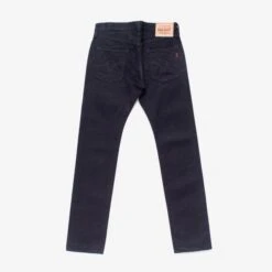 14oz Selvedge Denim Slim Tapered Cut Jeans - Indigo/Black 16 14oz Selvedge Denim Slim Tapered Cut Jeans - Indigo/Black -Denim Clothing-Iron Heart International ih 777s 142ib 2