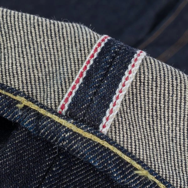 21oz Selvedge Denim Slim Tapered Cut Jeans - Indigo 12 21oz Selvedge Denim Slim Tapered Cut Jeans - Indigo - Image 10