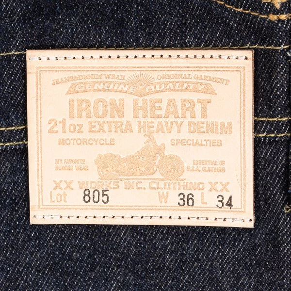 21oz Selvedge Denim Double Knee Overalls - Indigo 13 21oz Selvedge Denim Double Knee Overalls - Indigo - Image 11