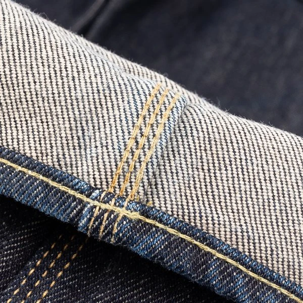 21oz Selvedge Denim Double Knee Overalls - Indigo 16 21oz Selvedge Denim Double Knee Overalls - Indigo - Image 14