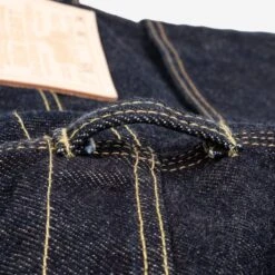 21oz Selvedge Denim Double Knee Overalls - Indigo 33 21oz Selvedge Denim Double Knee Overalls - Indigo -Denim Clothing-Iron Heart International ih 805 15