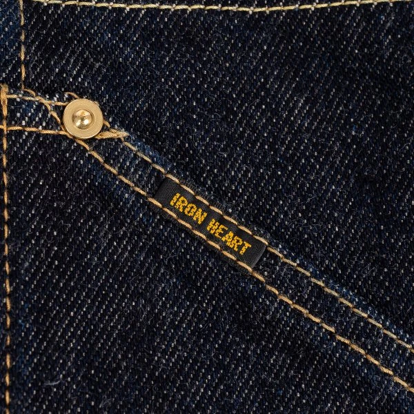 21oz Selvedge Denim Double Knee Overalls - Indigo 11 21oz Selvedge Denim Double Knee Overalls - Indigo - Image 9