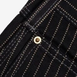 12oz Wabash Painter's Pants - Black -Denim Clothing-Iron Heart International ih 814 blk 10