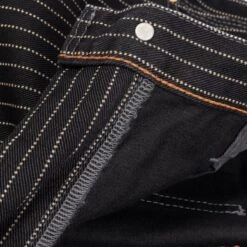 12oz Wabash Painter's Pants - Black -Denim Clothing-Iron Heart International ih 814 blk 11