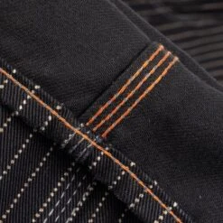 12oz Wabash Painter's Pants - Black -Denim Clothing-Iron Heart International ih 814 blk 12