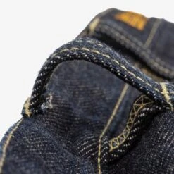 21oz Selvedge Denim Double Knee Engineer Pants - Indigo -Denim Clothing-Iron Heart International ih 822 ind 11