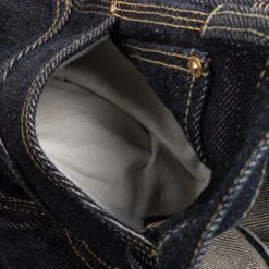 21oz Selvedge Denim Double Knee Engineer Pants - Indigo -Denim Clothing-Iron Heart International ih 822 ind 7