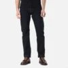 21oz Selvedge Denim Medium/High Rise Tapered Cut Jeans - Indigo Overdyed Black -Denim Clothing-Iron Heart International ih 888s 21od