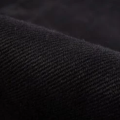 21oz Selvedge Denim Medium/High Rise Tapered Cut Jeans - Superblack (Fades To Grey) -Denim Clothing-Iron Heart International ih 888s sbg 13