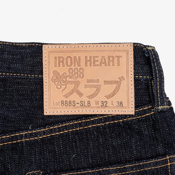 16oz Slubby Selvedge Denim Relaxed Tapered Cut Jeans - Indigo 9 16oz Slubby Selvedge Denim Relaxed Tapered Cut Jeans - Indigo - Image 7