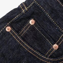 16oz Slubby Selvedge Denim Relaxed Tapered Cut Jeans - Indigo 25 16oz Slubby Selvedge Denim Relaxed Tapered Cut Jeans - Indigo -Denim Clothing-Iron Heart International ih 888s slb 9