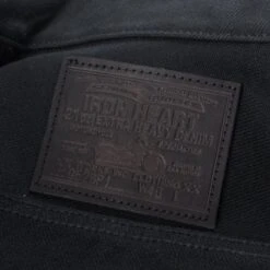 21oz Non-Fade Denim Modified Type III Jacket - Superblack -Denim Clothing-Iron Heart International ih 9526pj 11