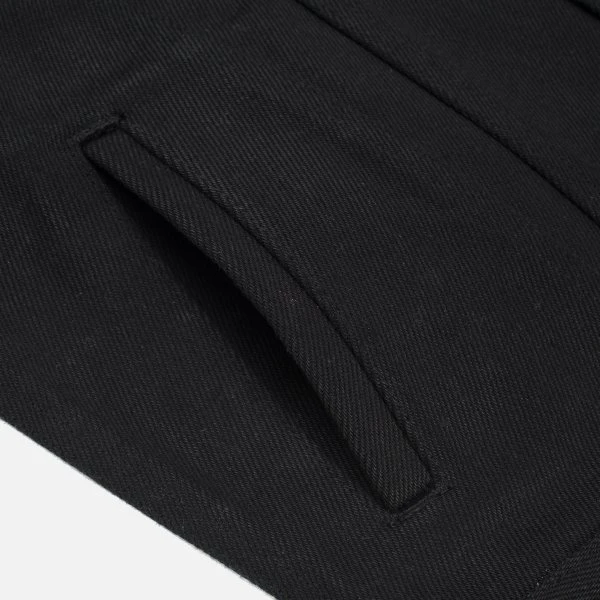 21oz Non-Fade Denim Type III Vest - Superblack 8 21oz Non-Fade Denim Type III Vest - Superblack - Image 6