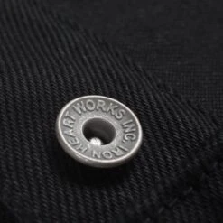 21oz Non-Fade Denim Type III Vest - Superblack 18 21oz Non-Fade Denim Type III Vest - Superblack -Denim Clothing-Iron Heart International ih 9526v 6