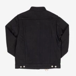 21oz Denim Rider's Jacket - Superblack Non-Fade -Denim Clothing-Iron Heart International ih 9527j 3