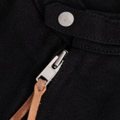 21oz Denim Rider's Jacket - Superblack Non-Fade -Denim Clothing-Iron Heart International ih 9527j 7